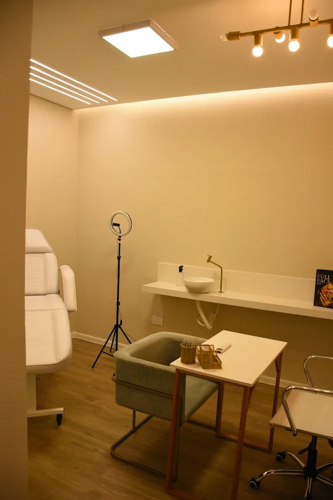 Sala de atendimento da clínica